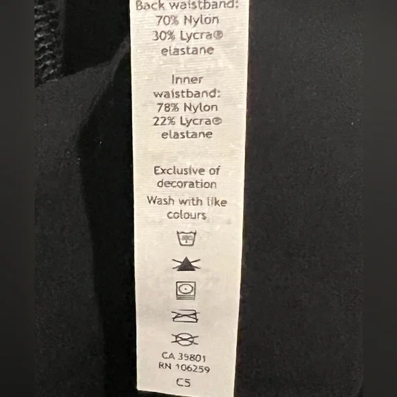 NEW 💕 Lululemon Zoned-In Suspender Super-High-Rise Tight 28" Bodysuit $148 - Picture 10 of 11